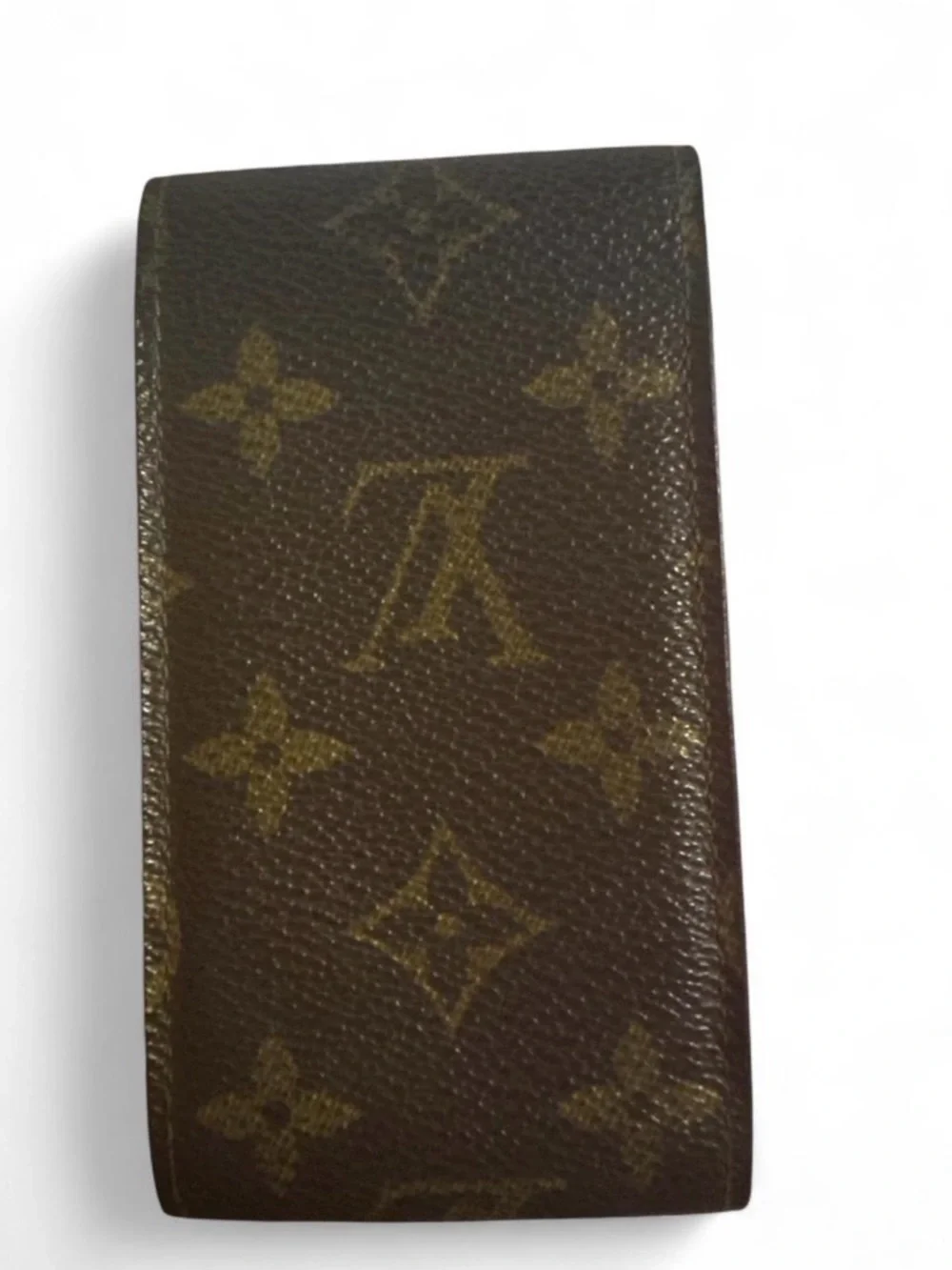 NFS Louis Vuitton Monogram Etui Vintage LV Canvas Pouch Holder Authentic